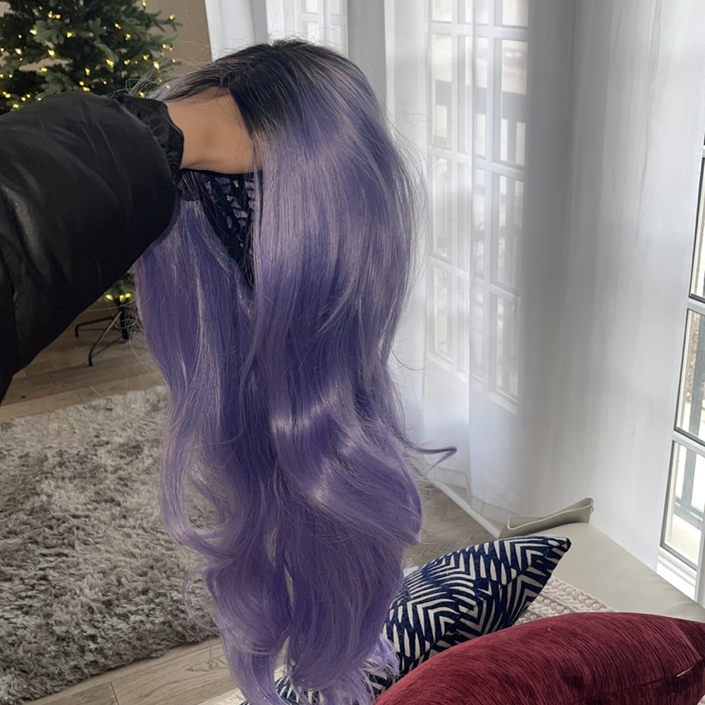 Purple Wig - Picture 10 of 10